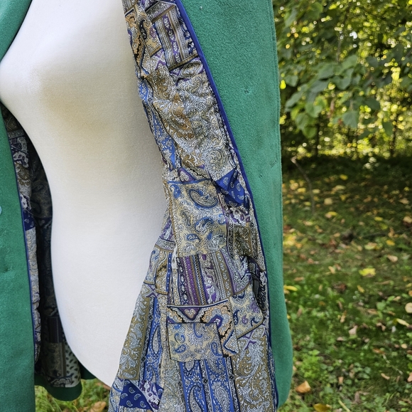 Anthropologie Elevenses Parker Peacoat - US Size 2 - Green - Picture 12 of 14